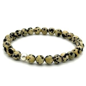 Dalmation Jasper Bracelet